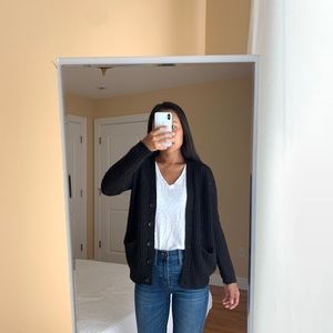 Kimchi Blue Black Knit Cardigan